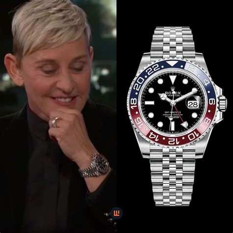 ellen rolex explorer|ellen degeneres pepsi watch.